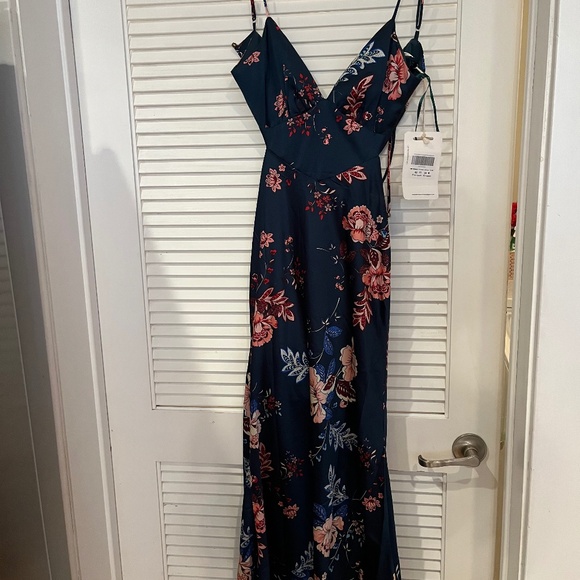 YOUR WINDY DAYS MIDI DRESS BLUE - Picture 6 of 6